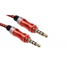 3.5mm Male to Male Braided Audio Cable (150cm)