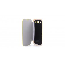 Qi Wireless Charging Receiver + Flip Leather Cover for Samsung S3 / I9300